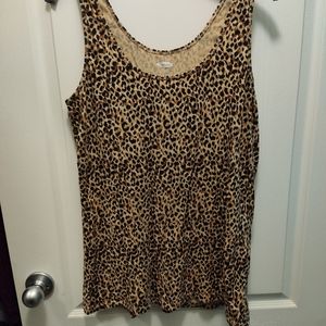 Old Navy animal print tank